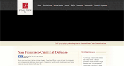 Desktop Screenshot of chewlawoffices.com